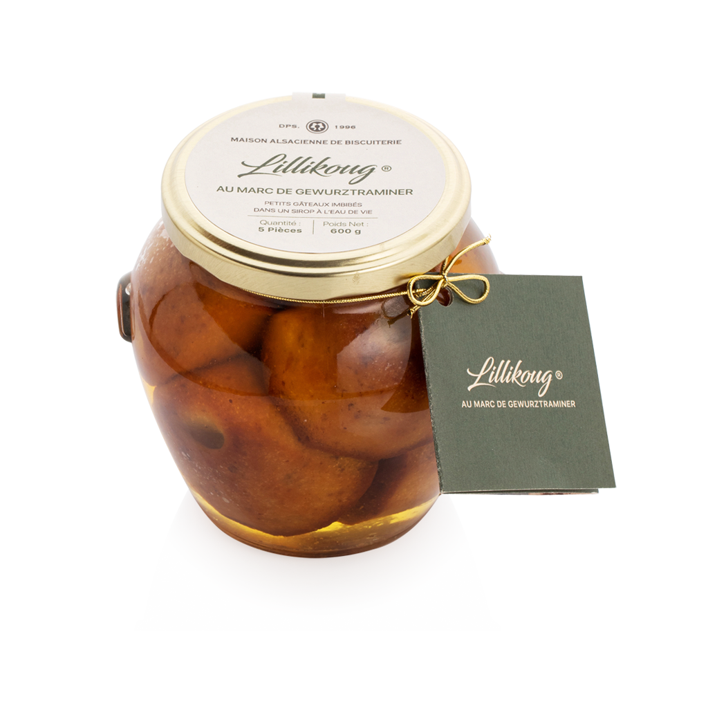 Lillikoug au Marc de Gewurztraminer, Kougelhopf mignardise | Maison ...