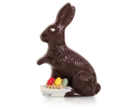 Lièvre de Pâques au chocolat noir