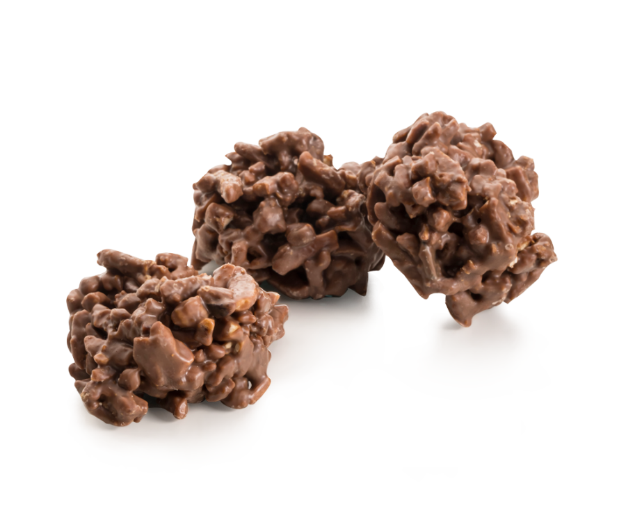 Rocher amandes caramélisées