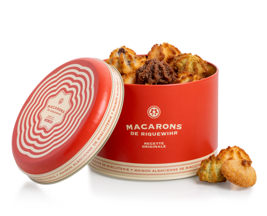 Boîte cadeau Macarons coco Toujours | Maison Alsacienne de Biscuiterie