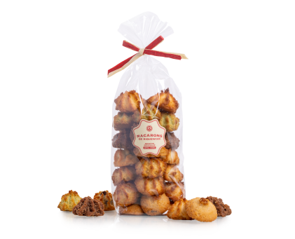 Assortiment de macarons coco