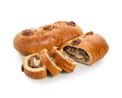 Schnetzwecka (Schnitzwecke) - Pain roulé brioché aux fruits secs