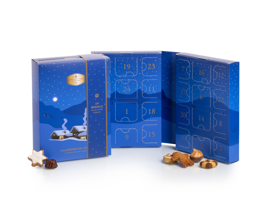 Calendrier de l'Avent : biscuits, pains d'épices et chocolats