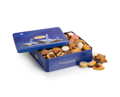 Bredele Assortment (biscuits, gingerbread) - Deluxe Christmas Tin | Maison Alsacienne de Biscuiterie