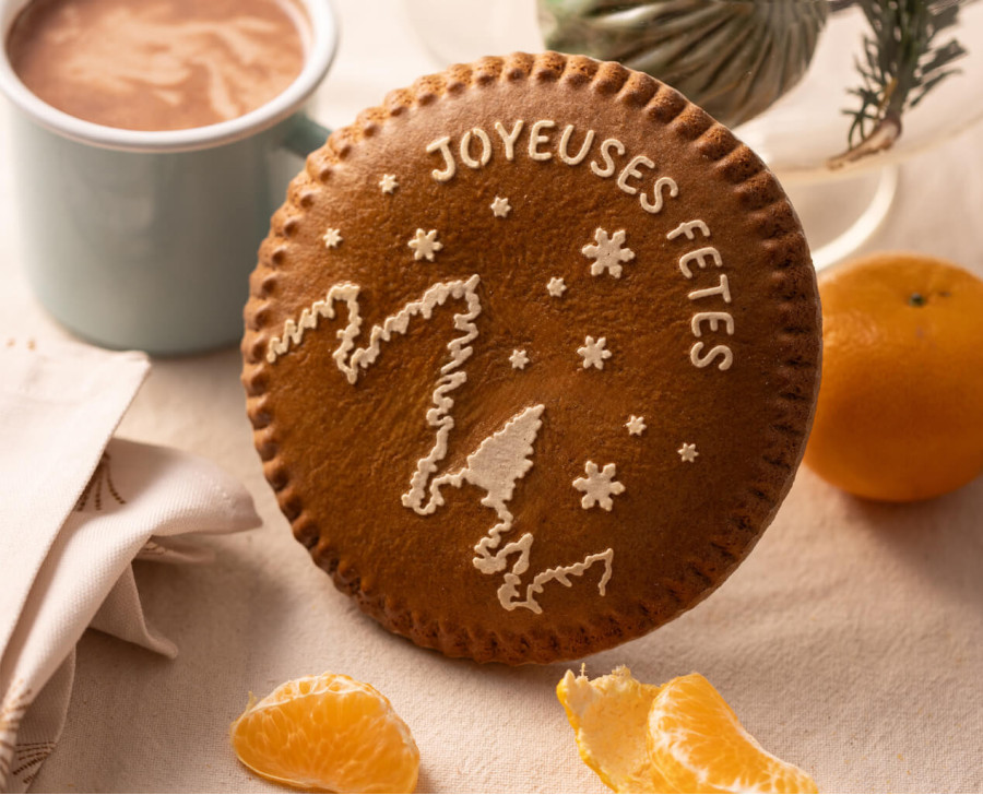 Gingerbread Medallion, festive spices | Maison Alsacienne de Biscuiterie