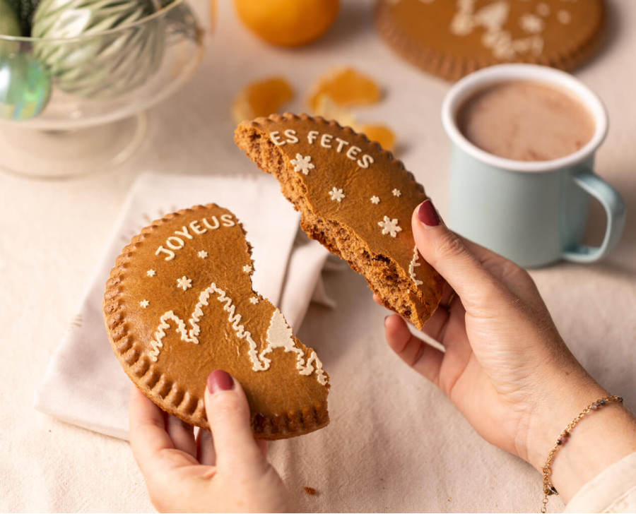 Gingerbread Medallion, festive spices | Maison Alsacienne de Biscuiterie