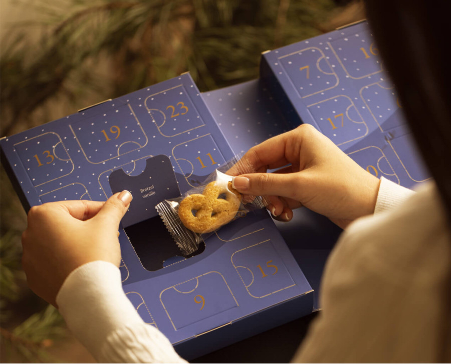 Calendrier de l'Avent : biscuits, pains d'épices et chocolats