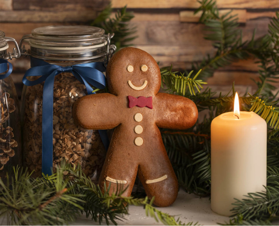 Gingerbread Man, almond | Maison Alsacienne de Biscuiterie