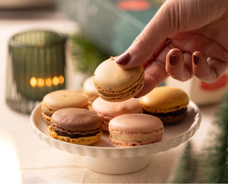Assortiment 20 Macarons Fins Noël 2024 | Maison Alsacienne de Biscuiterie Assortiment 20 Macarons Fins Noël 2024 | Maison Alsacienne de Biscuiterie