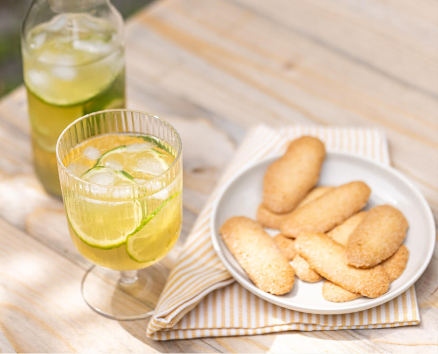 Croquiet citron vert - gingembre Croquiet citron vert - gingembre