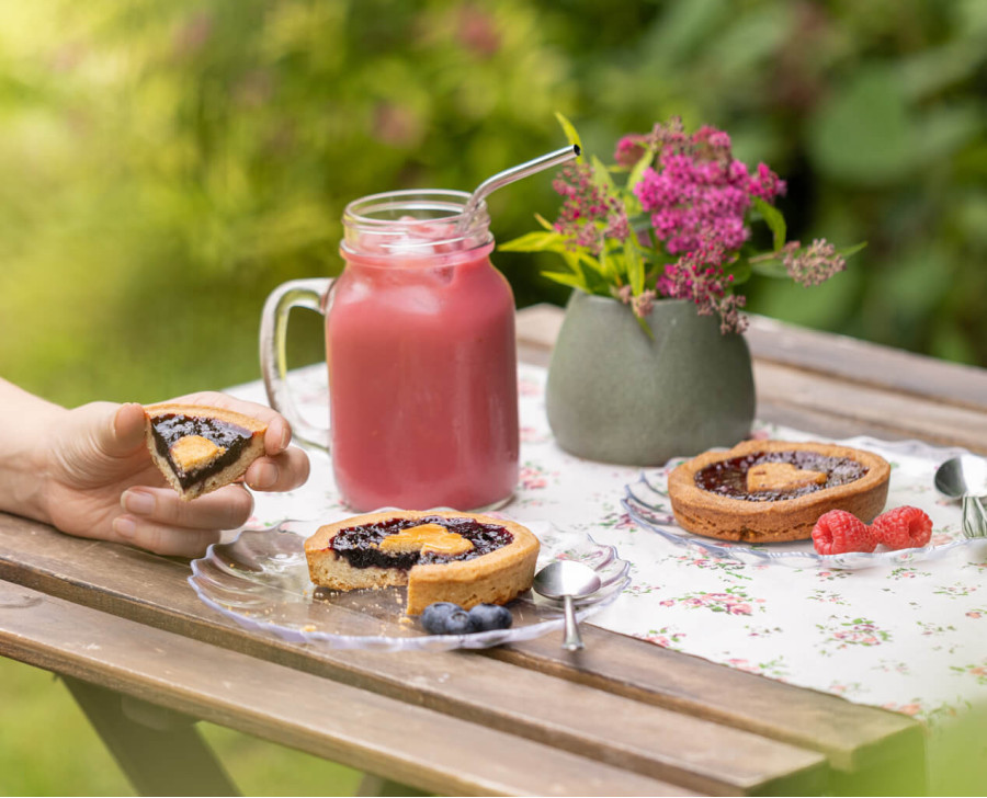 Blueberry Tartelette Blueberry Tartelette