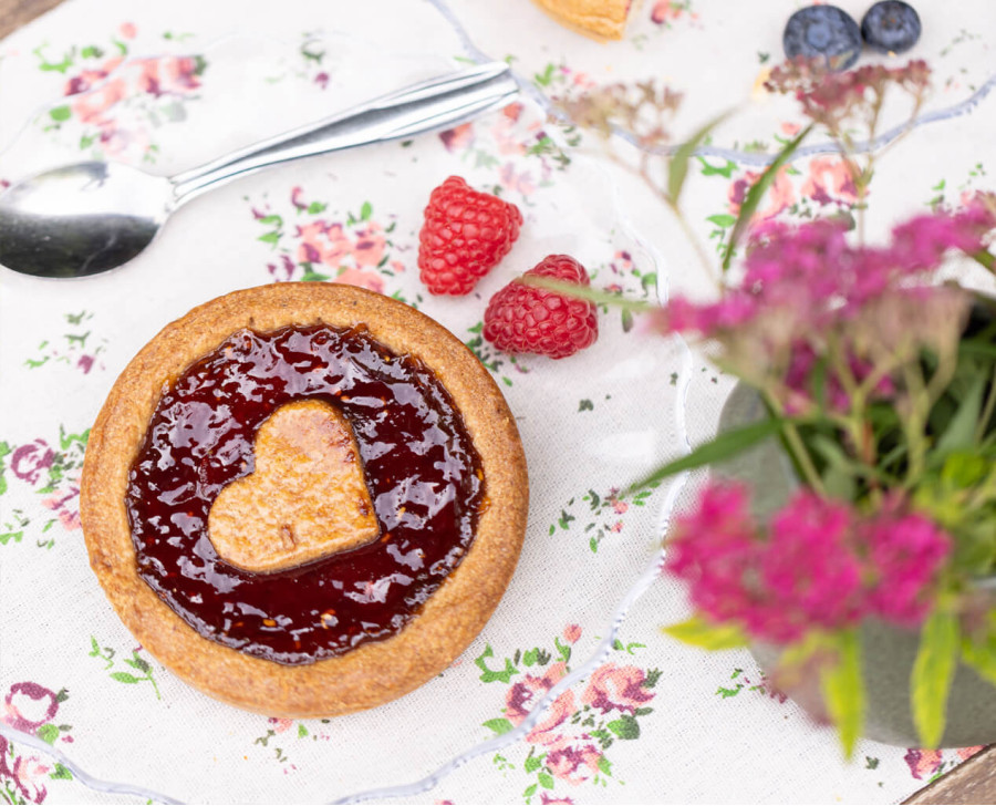 Raspberry Tartelette (Linzer) Raspberry Tartelette (Linzer)