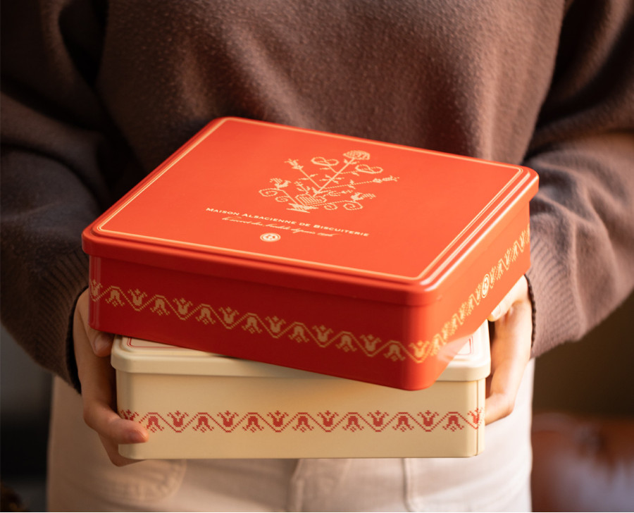 Offre "Coffret Intégral" : biscuits sablés, moelleux amandes, pains d'épices | Maison Alsacienne de Biscuiterie