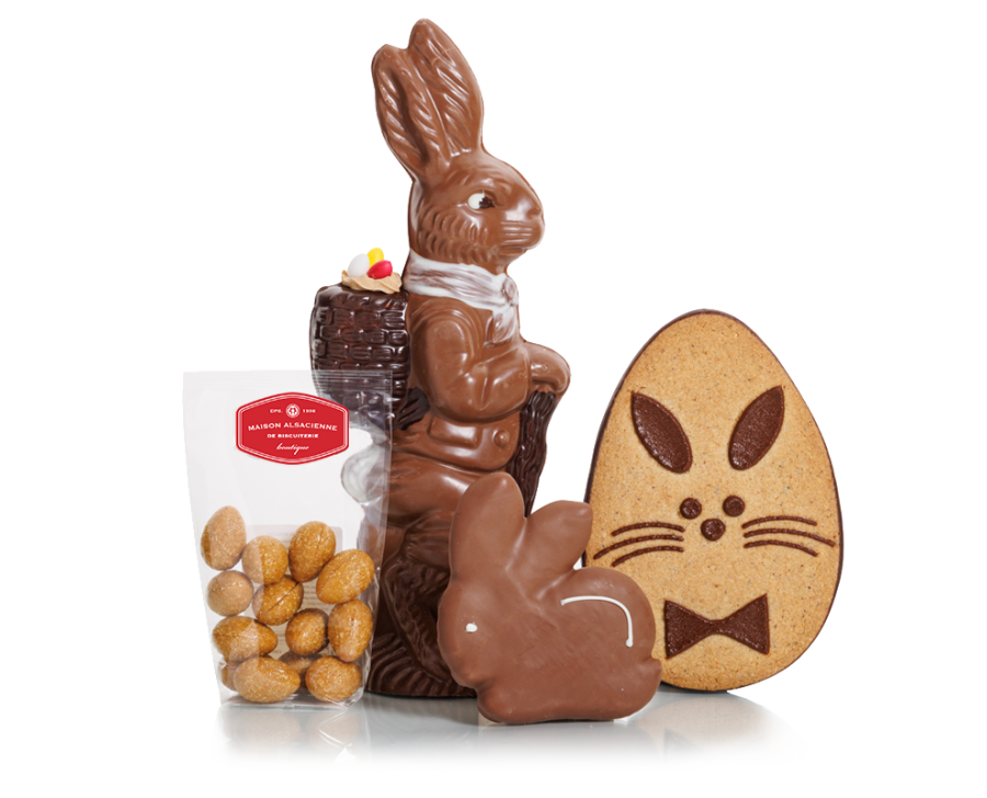 La hotte du Osterhase - Lot de spécialités de Pâques