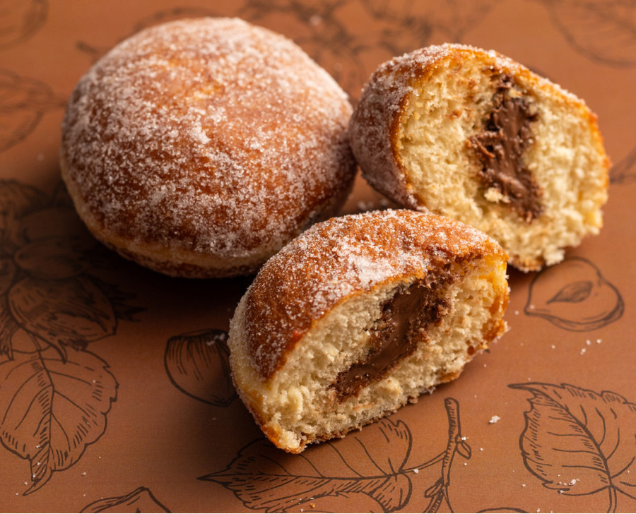 Chocolate & Hazelnut Beignet - Decadent beignet | Maison Alsacienne de Biscuiterie