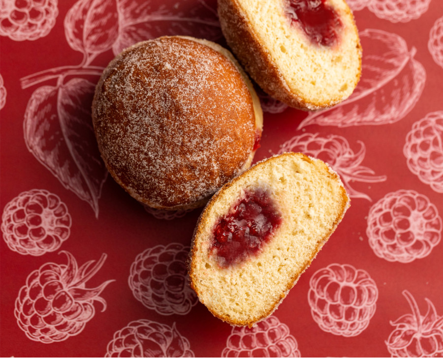 Raspberry Beignet – Fruity carnival beignet | Maison Alsacienne de Biscuiterie