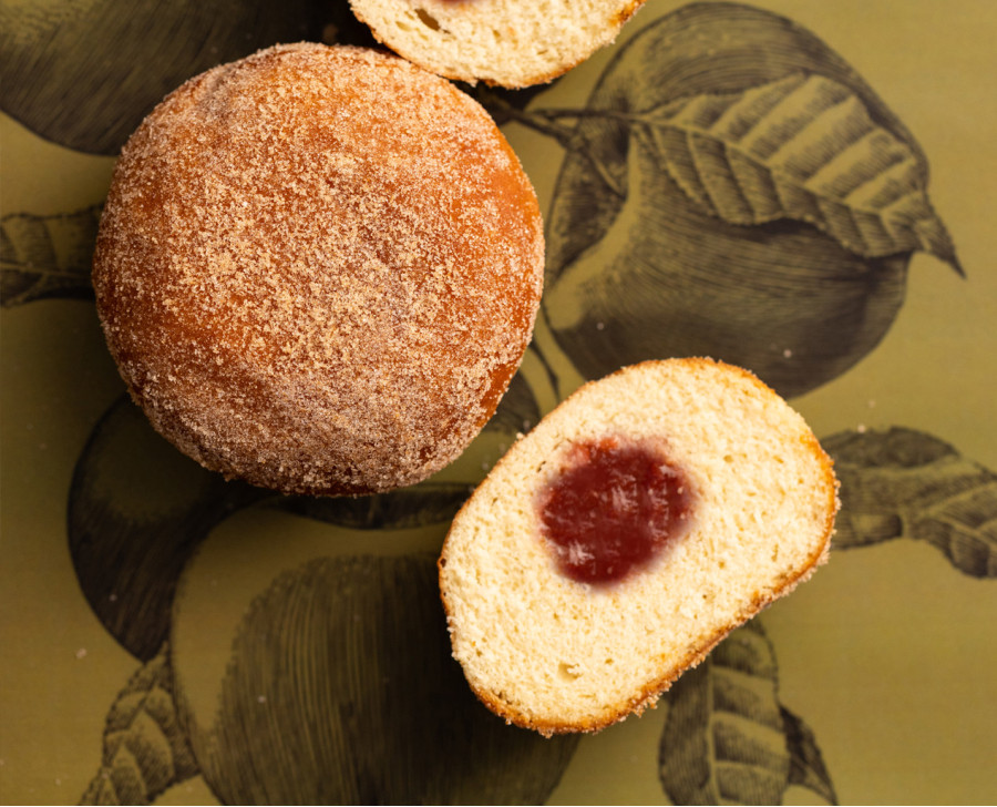 Apple & Damson Plum Beignet – Carnival beignet | Maison Alsacienne de Biscuiterie
