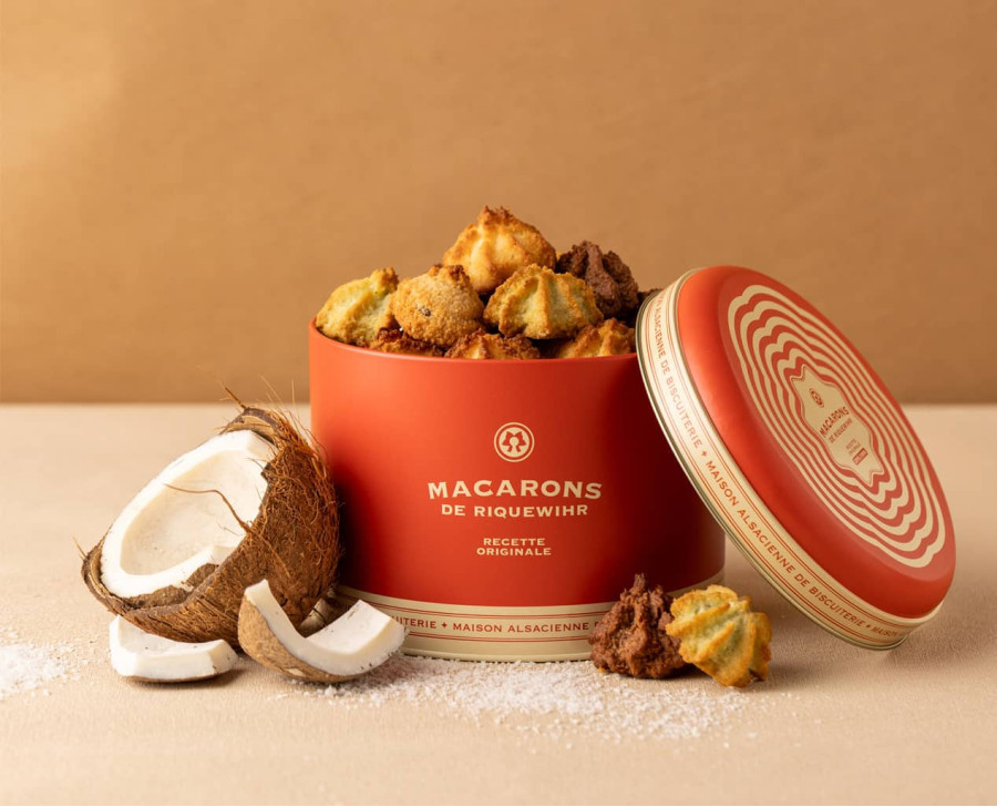 Macaron de Riquewihr® Luxury Gift Tin | Maison Alsacienne de Biscuiterie