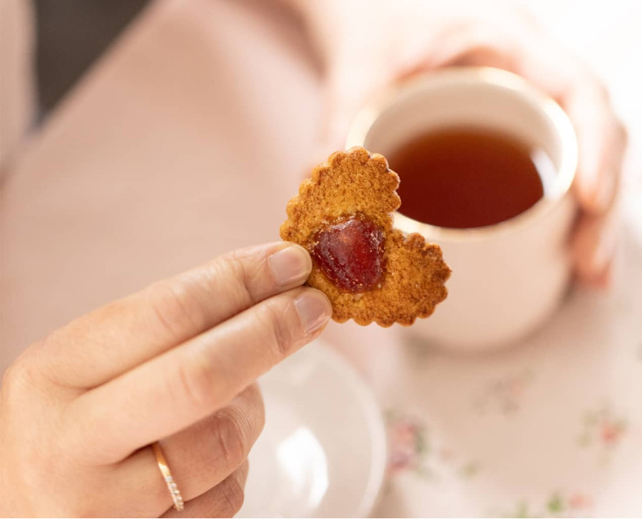 Sablé Rubis - Biscuit pour la fête des mères