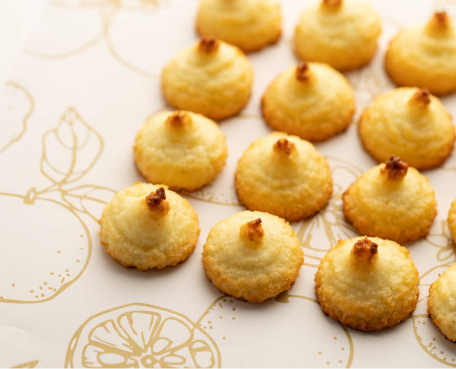 Macaron coco yuzu