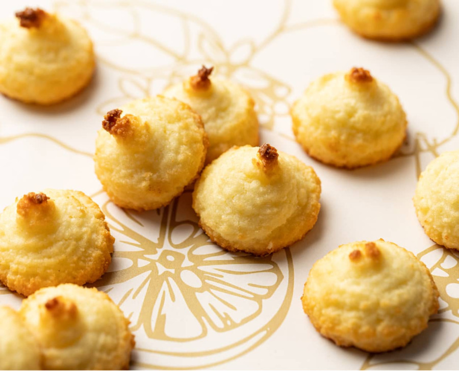 Macaron coco yuzu