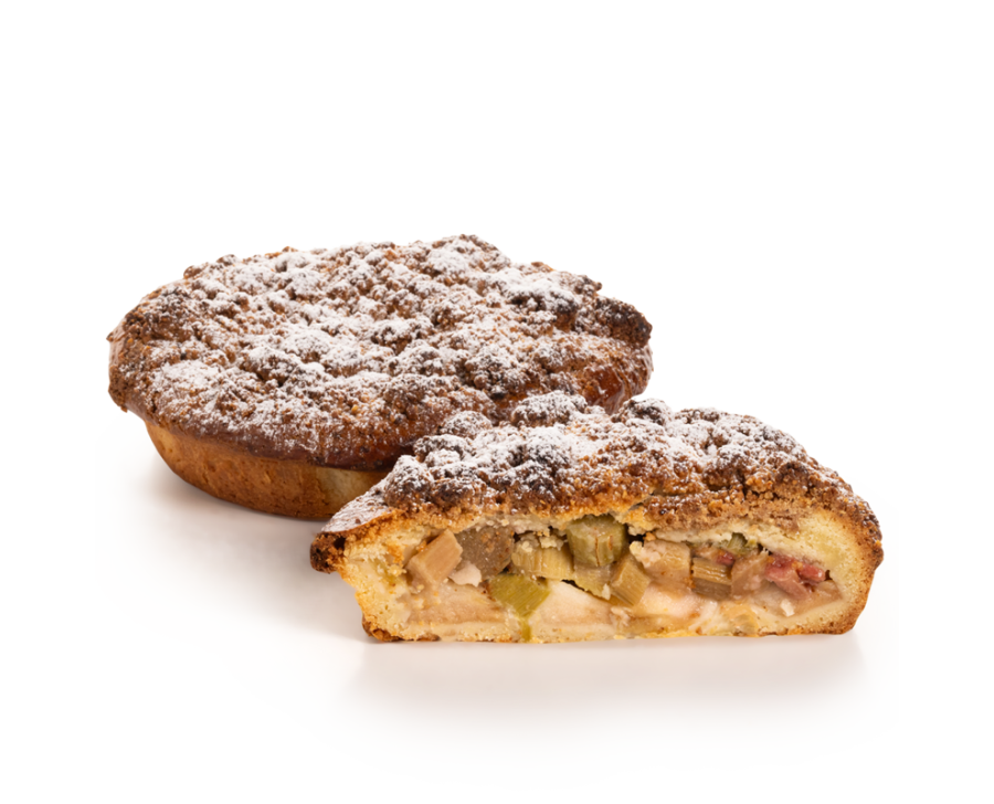 Apple & Rhubarb Streusel Apple & Rhubarb Streusel