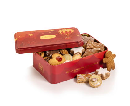 Assortiment de Bredele (biscuits, pains d'épices) Noël 2025 | Maison Alsacienne de Biscuiterie