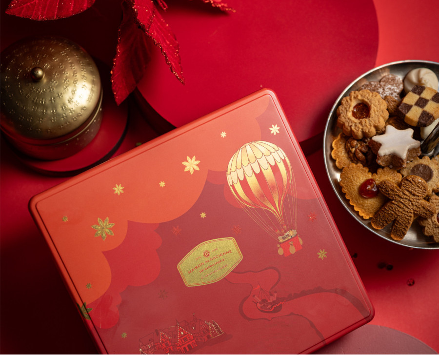 Bredele assortment - Deluxe Christmas Tin