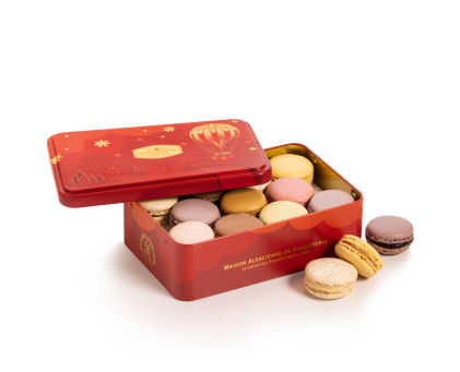 Macarons - 20-piece Christmas Tin