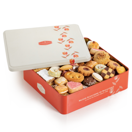 Assortiment de Bredele - Boîte Printemps 1Kg Assortiment de Bredele - Boîte Printemps 1Kg