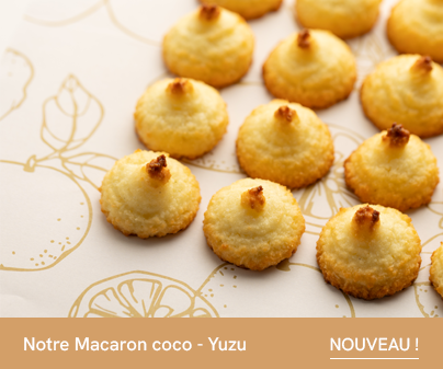 Macaron coco yuzu