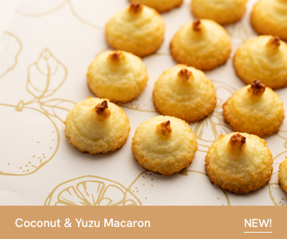 Macaron coco yuzu