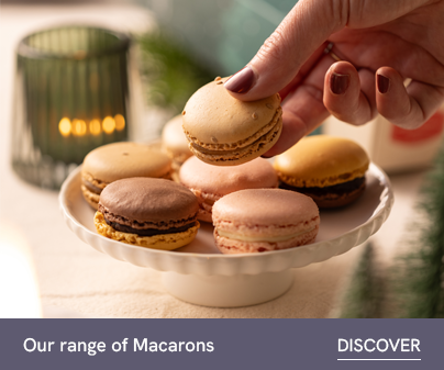 Gamme de macarons fins