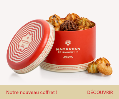 Nouvelle boite de macarons coco