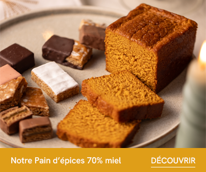 Pain d'épices 70% miel