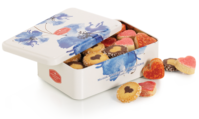 An exceptional gift box of 2 soft and all-butter biscuits, for an exceptional Mum!