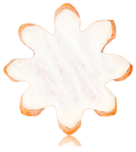 Délice hibsicus, biscuit moelleux en forme de fleur aux fragrances de géranium