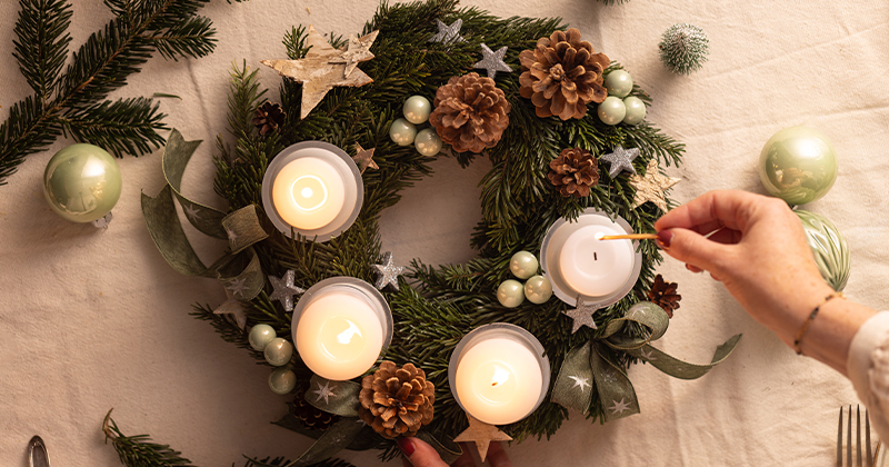 Advent tradition in Alsace style