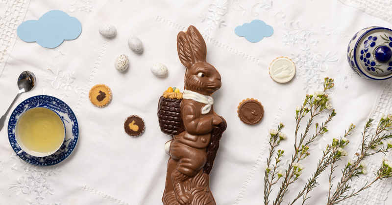 The Easter Bunny: Always on time