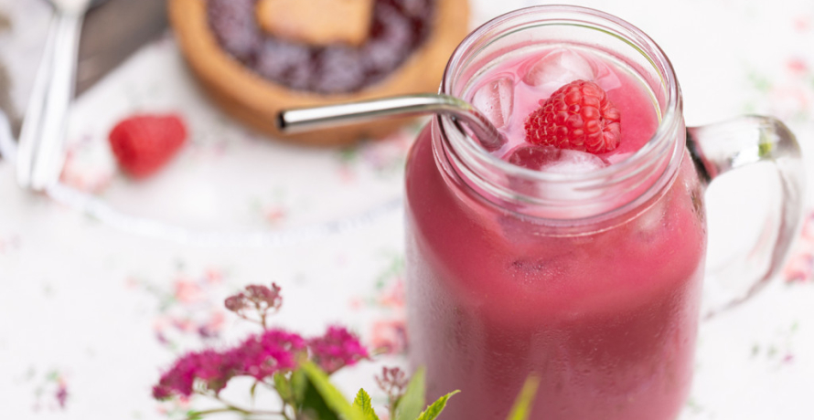 Recette : Smoothie framboise