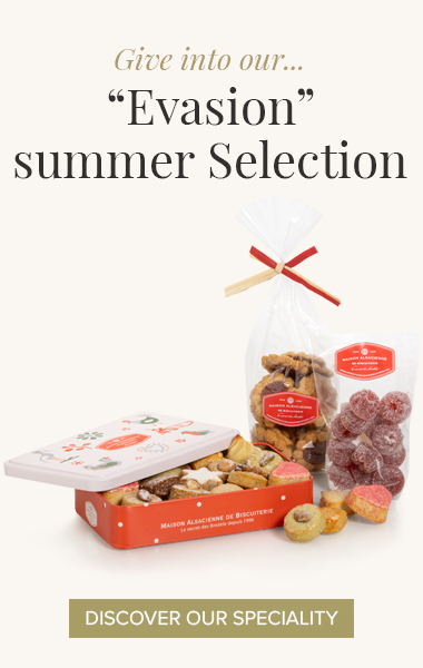All the exquisite taste of our Maison, presented in a beautiful luxury tin.